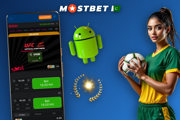 Mostbet Aviator app download on Android and iOS smartphones showing 4.10x live round