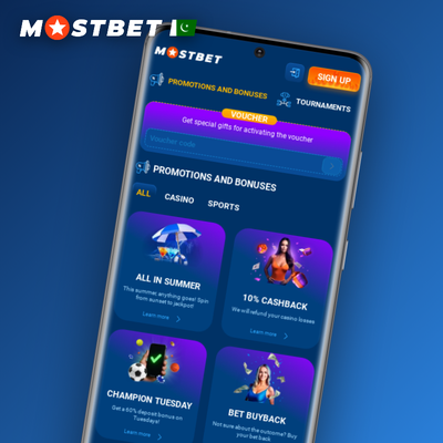 Mostbet free spin tile with a golden FS token spinning above a slot reel illustration